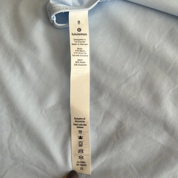 Lululemon Run Off Route tank NWT 8 light blue - Picture 6 of 8